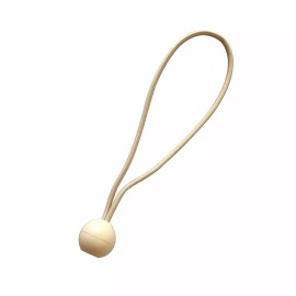 Shatex Wheat 8",12pack Ball Bungee Canopy TarpTie Down Cord for tarps,canopies