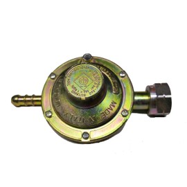 Heavy Duty Low Pressure Regulator BBQ Stoves Gas Stove 2M LPG Hose + 2 Hose Clamps