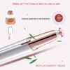 4 Pack Replacement Heads Compatible with Flawless Eyebrow Hair Remover