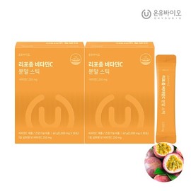 [Onyu Bio] Liposome Vitamin C Powder Sticks 2 Boxes (2-Month Supply) / [온유바이오]리포좀 비타민C 분말스틱 2박스(2개월분)