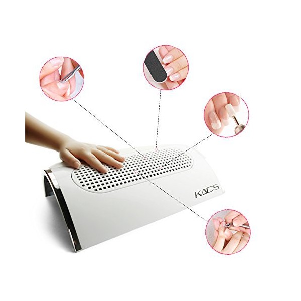 KADS Nail Art Dust Suction Collector 3 Fans Powerful Strong