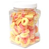 Sarah's Candy Factory Freeze-Dried Peach Rings Candy - Crunchy &