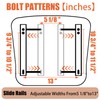SEATIN Universal Forklift Seat,Tractor Seat,with Micro Switch,Armrest and Safety Belt,for