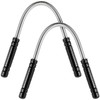 2 Pieces Facial Hair Remover Spring Eyebrow Face Epilator Threading