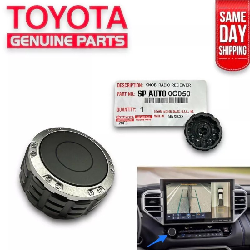 Toyota 23 - 25 TOYOTA SEQUOIA 14'in DISPLAY POWER VOLUME