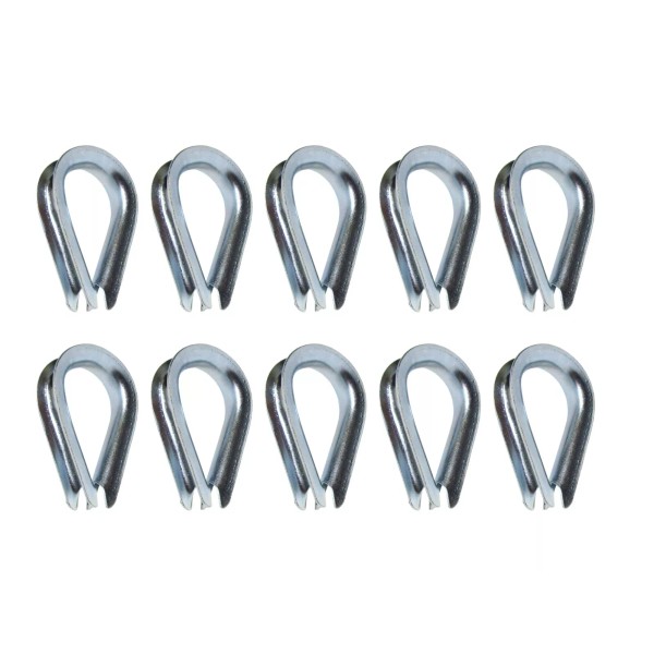 Unbranded Wire Rope Thimble Standard Duty 3/8" Size for Cable