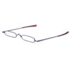 ZUVGEES Easy Carry Mini Compact Slim Reading Glasses—Lightweight Portable Readers