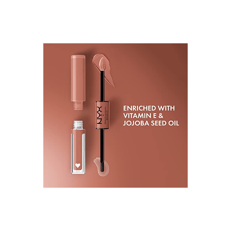 NYX Professional Makeup, Shine Loud, Labial Líquido Larga Duración, Glob
