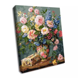 Ideyka Painting by Numbers kit A floral fantasy KHO3283