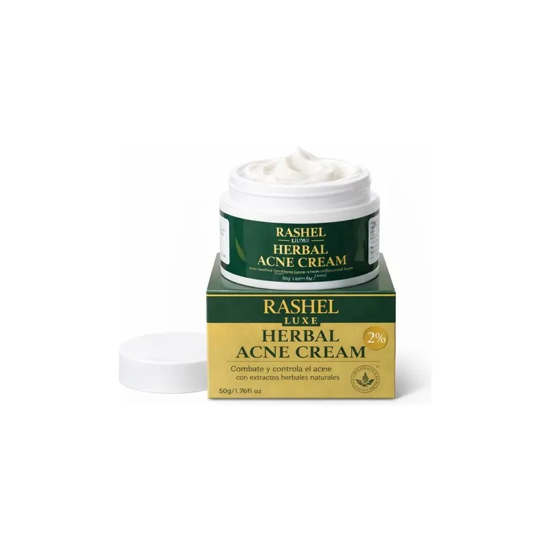 Crema Herbal Piel Con Imperfecciones Control Grasa Facial
