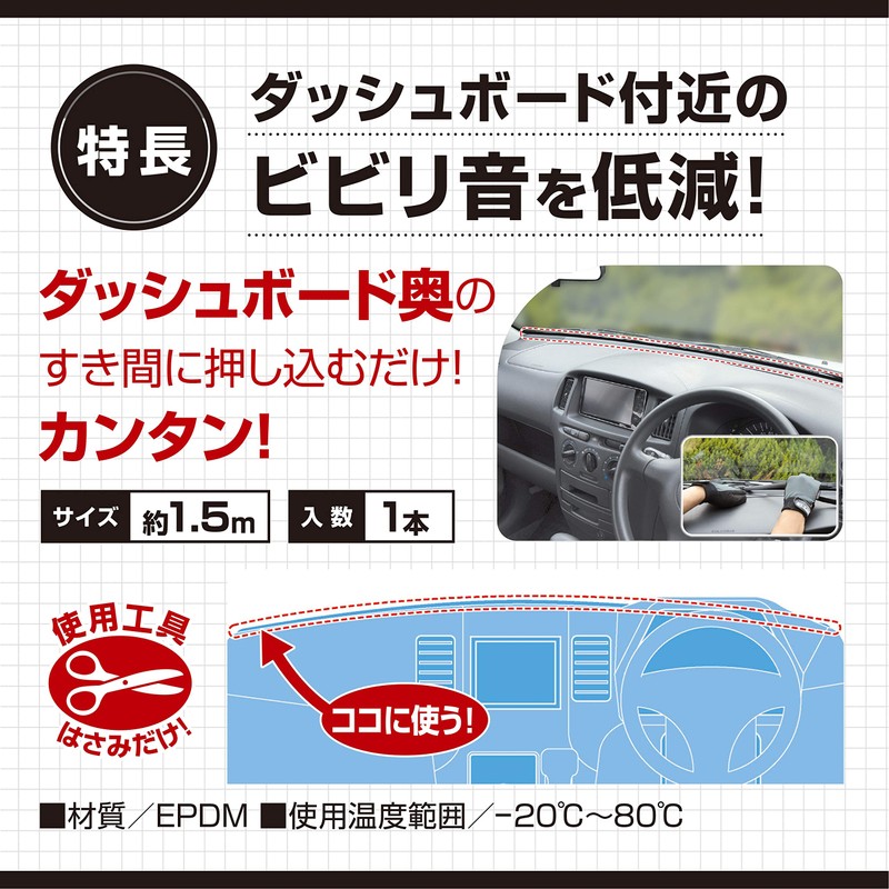 Amon 4984 Quiet Plan Bibili Noise Reduction Mall for Dashboard,