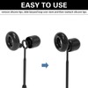 Earplug Lanyard [2 pcs] with Magnetic Tug-Resistant Safety Cord, Flexible