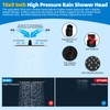 Hibbent All Metal cUPC Certified Shower Head, 10'' High Pressure