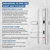 UAP Thumb Turn Euro Cylinder Lock with Anti-Snap & 3