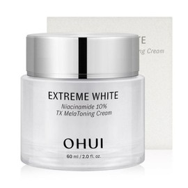 (eTV) 오휘 익스트림 화이트 나이아신아마이드 10% TX 멜라토닝 크림 60ml 단일옵션