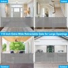 Reinforced 42" Extra Tall X 120" Extra Wide Retractable Dog