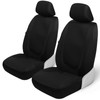GIANT PANDA Polycotton Front Car Seat Cover, Washable Universal Auto