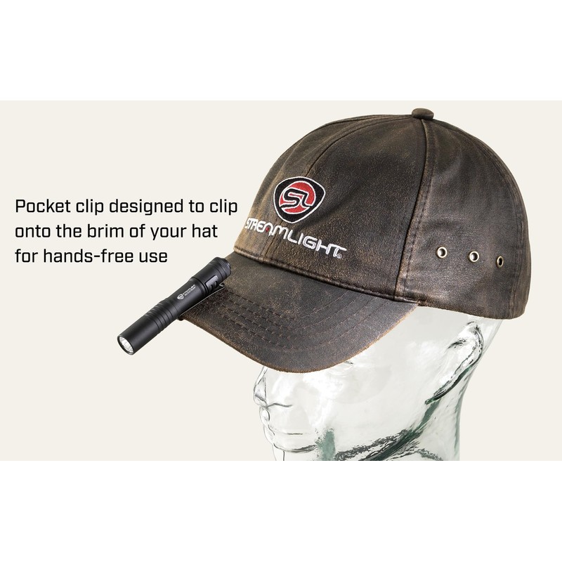 Streamlight 66318 MicroStream 45-Lumen Everyday Carry Pocket Flashlight with AAA