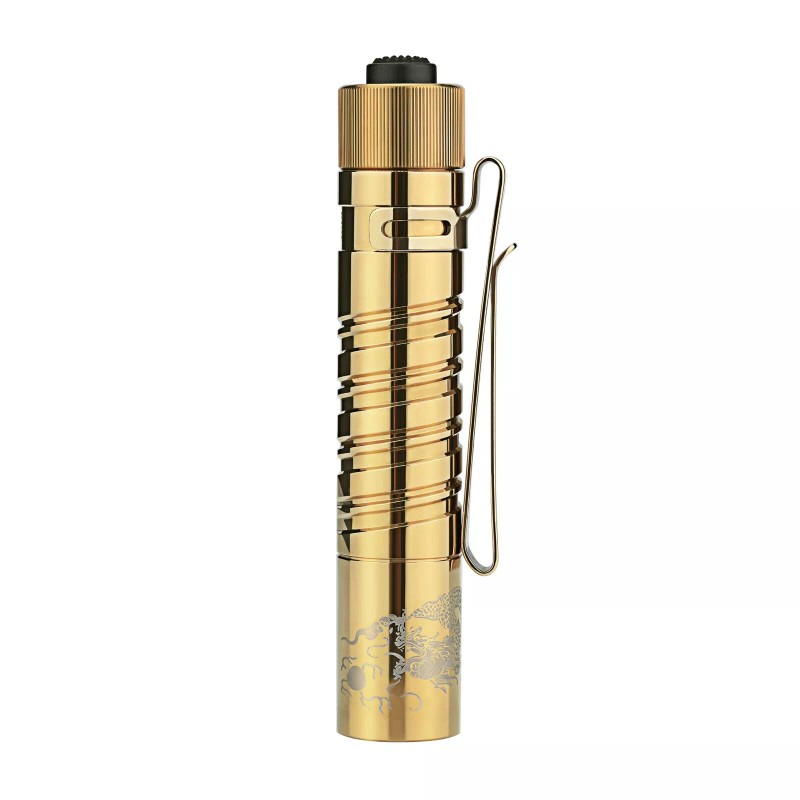 Olight I5T EOS SS Golden Tail Switch EDC Flashlight, 300