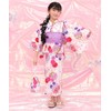 Bee saa01400 3-Piece Kids’ Yukata Set, Girls, Summer, Easy to