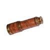 LEATHER TELESCOPE MARINE NAUTICAL ANTIQUE BRASS PIRATE SPYGLASS VINTAGE SCOPE