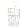 Levemolo Iron Crafted Wire Storage Basket Multi-Purpose Organizer Small Bread