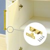 sourcing map 2 Pcs Cabinet Door Catch, Cabinet Latch Lock