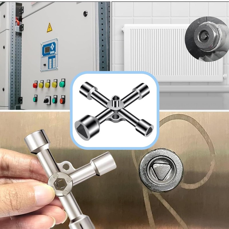 Triangular Key, Triangular Key, Wheelie Bin, Triangular Key for Barrier