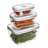 ZWILLING Fresh & Save 3-pc Glass Storage Containers with Lids,