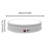 3 Color LED Light Base Non-Slip Rotating Display Stand, 110Lbs