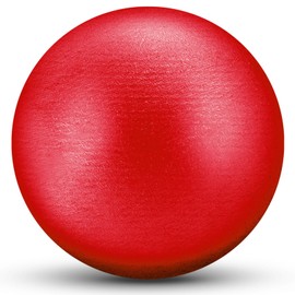 Silipull 8 Lbs Shot Put Balls Track and Field Iron Shot Put Outdoor Red Cast Metal Shotput Weight Balls for High School Competition Practice