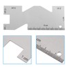 regle Patchwork + 1Pcs Metal Measuring Gauge Quilting Ruler Sewing
