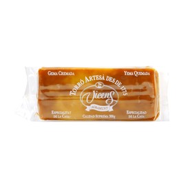 Yema Quemada (Crème Brûlée) Turrón by Vicens