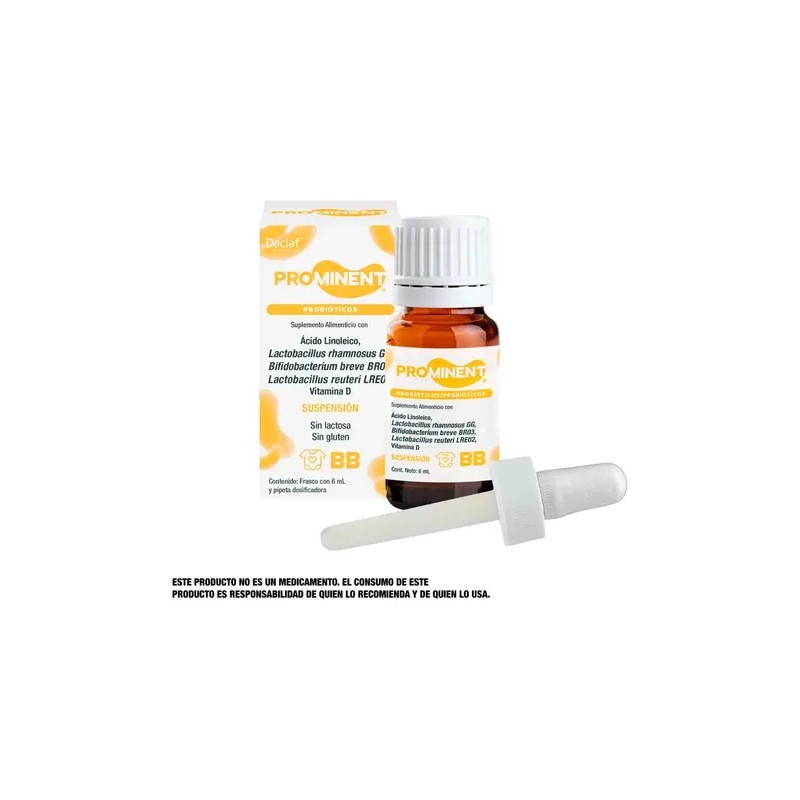 Probióticos Para Bebe En Gotas Con Vitamina D Prominent Bb