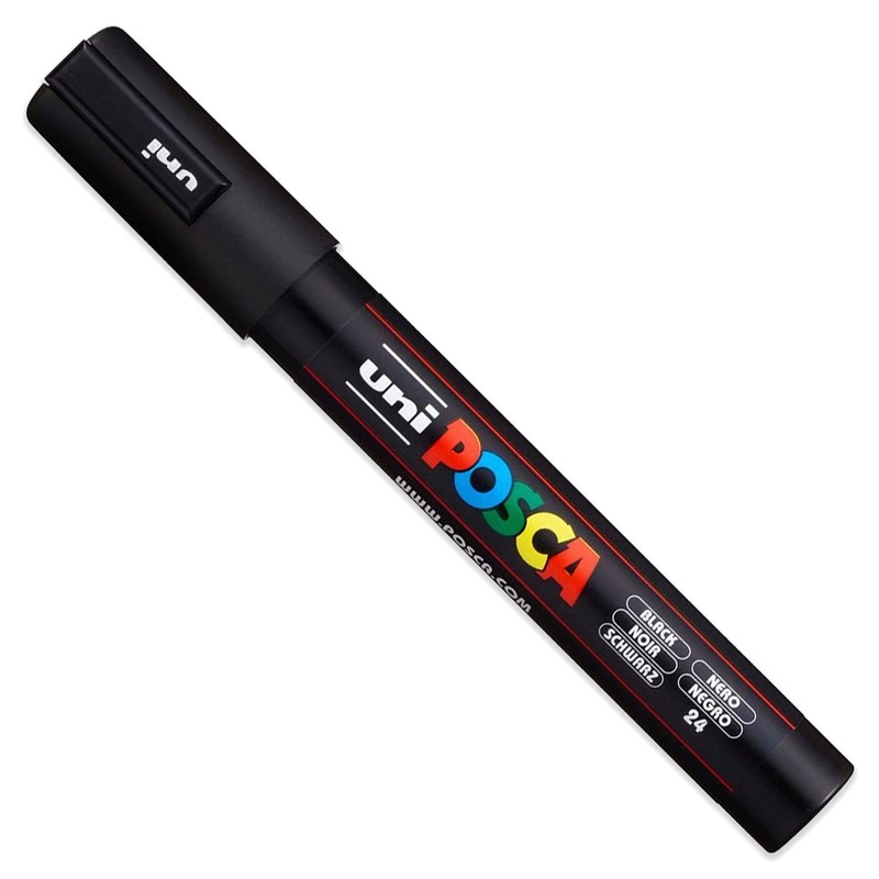 Posca - PC-5M Paint Marker Art Pens - 1.8-2.5mm Nib
