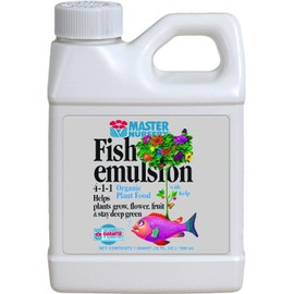 Master Nursery Fish Emulsion 4-1-1 Organic Plant Food - qt