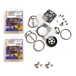 Yamaha GPR GP XL XLT 800 Twin Carburetor Rebuild Kit With Needle & Seat