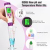 GIDIGI pH Meter Food Digital Electronic pH Tester for Fermentation