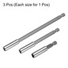 sourcing map 3pcs Magnetic Bit Holder 2.4" 4" 6" Length