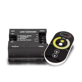 Mextronic LED Controller/LED CCT Dimmer with Remote Control: 12A, 12/24V