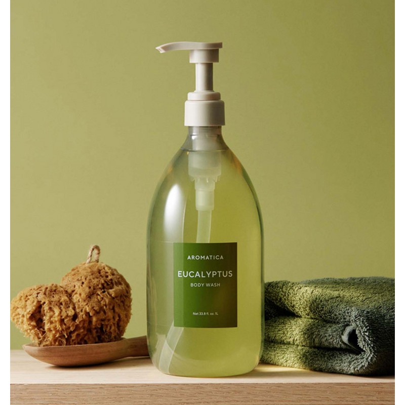 Aromatica Eucalyptus Body Wash, 1L, 1 Piece