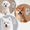 4 Pack Dog Hair Keychain | Set for pet -