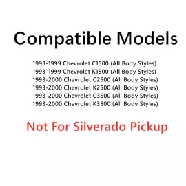 NAGD Fit 93-99 Chevy Pickup 1500 2500 3500 Driver Side Left Front Door Window Glass