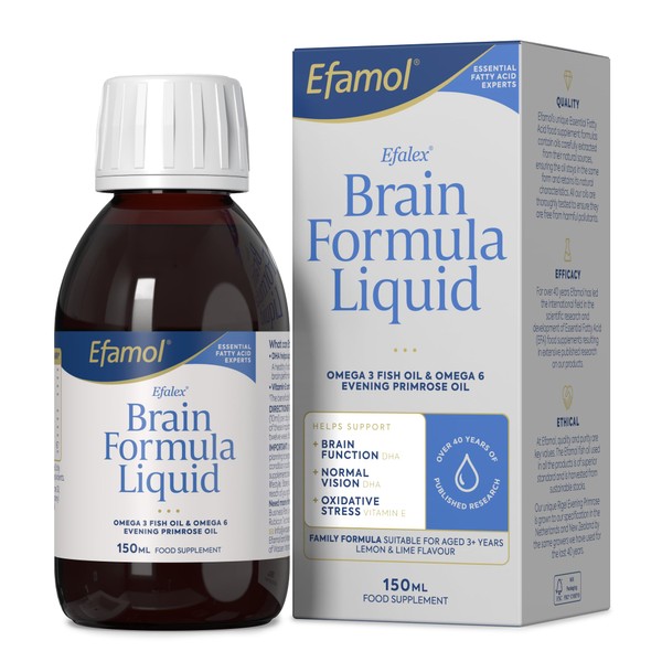 Efamol Efalex Brain Formula Liquid 150ml | Omega 3 Liquid