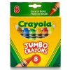 Crayola Jumbo Crayon Set, 8-Colors