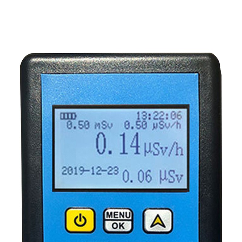 Nuclear Radiation Detector Radioactive Marble Ionization Tester Sound Light Vibration