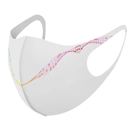 Smakore 013950 Design Mask, Set of 2, Polyester, Washable, Cloth Mask, Unisex, Music Notes, Rainbow