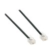 Valueline RJ11 10.0 m Telecom Cable - Black