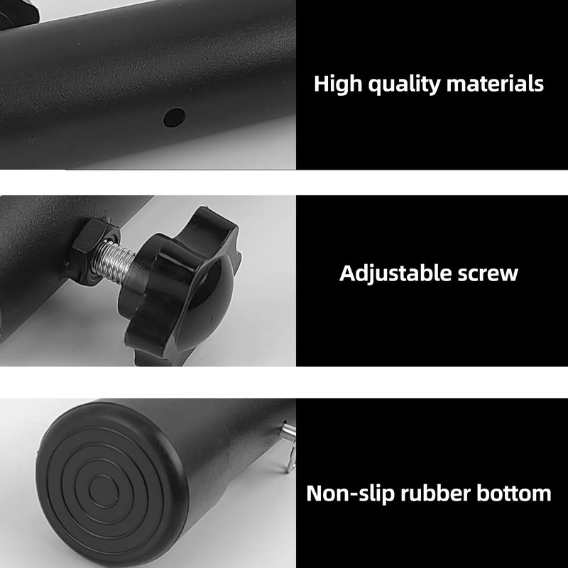 Buaak 4 Pcs Table Leg Extenders, 20CM with Latch and