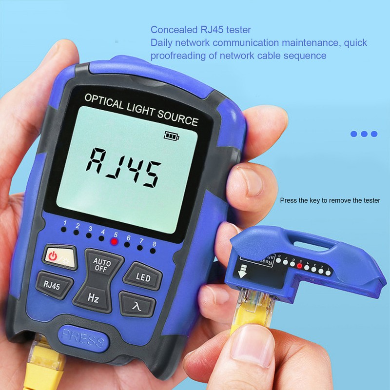Mini Optical Power Meter Plug and Play Quick Response SC